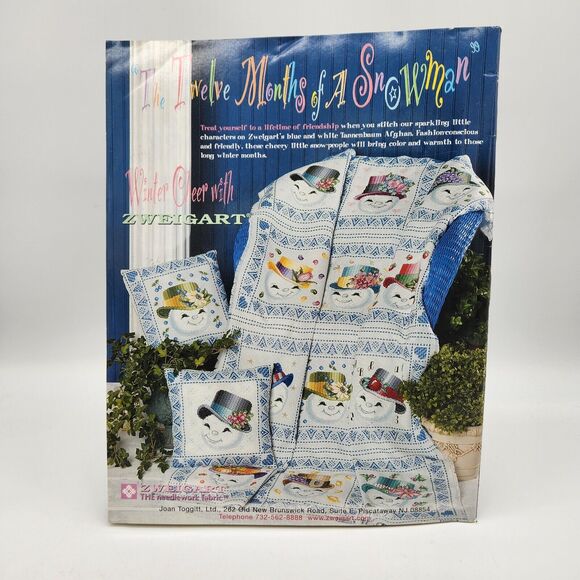 Lot of 5 Cross Stitch Magazines Floral Vases Precious Moments Fish Fireman Etc - Picture 5 of 12